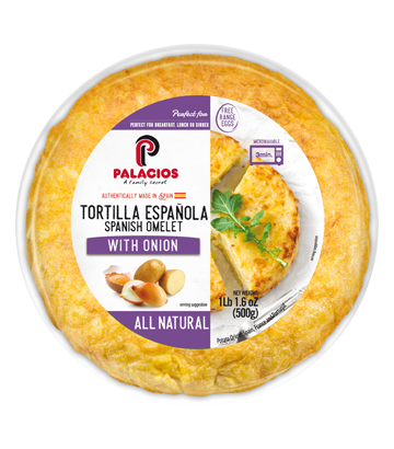 All Natural Spanish Omelet. Cage Free 1lb 1,6oz