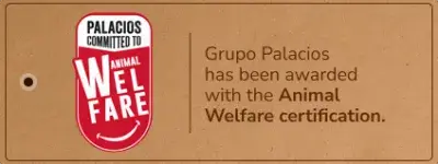 Grupo Palacios has been awarded with the Animal Welfare certification.