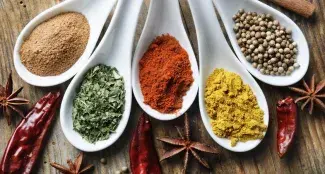 The spanish flavor of spices