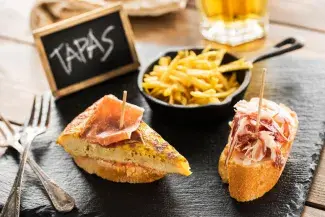 The origin of tapas