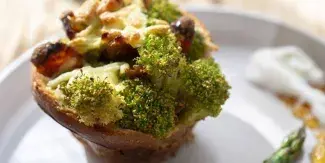 Broccoli and Palacios Chorizo muffins