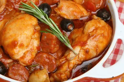 Chicken and chorizo stew