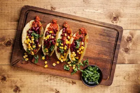 Tacos de chorizo