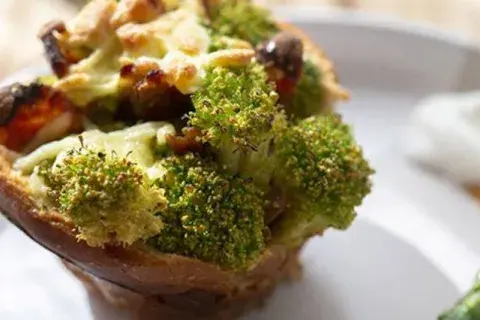 Broccoli and Palacios Chorizo muffins