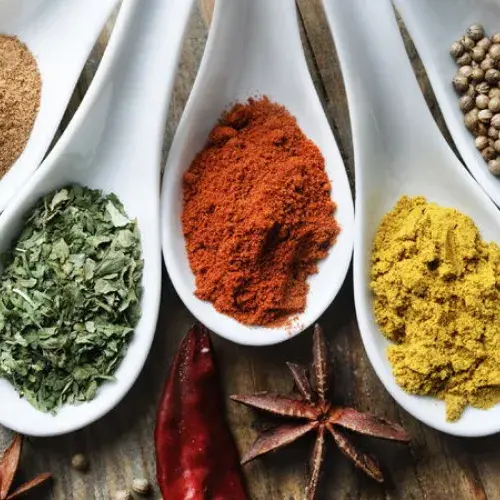 The spanish flavor of spices