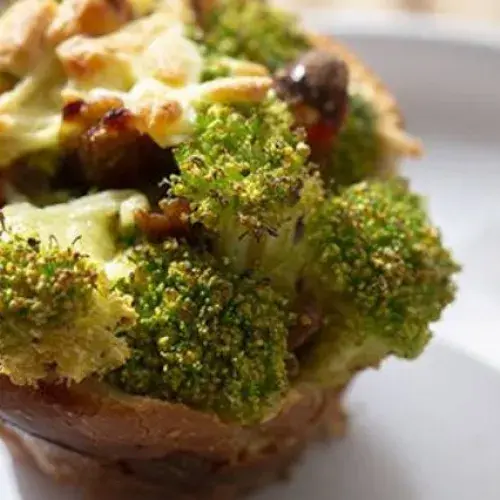 Broccoli and Palacios Chorizo muffins